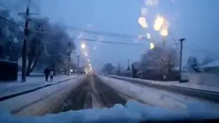 Upper Hutt snow storm August 2011