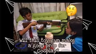 Purchasing a toy gun for a cosplay| The Home We Build