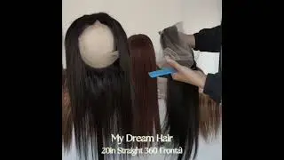 20in ntr SS 360 lace frontal China Hair Factory Hair Supplier- My Dream Hair