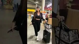 Natalia Barulich Spotted At Airport #nataliabarulich #shots #shortvideo