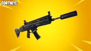 *NEW* Suppressed Assault Rifle in Fortnite... (Fortnite Battle Royale - NEW Silenced SCAR!)