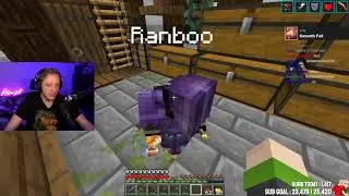 Ranboo fall and brakes floor going into honey room (Ft. Philza)