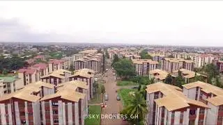 Adenta Flat.  Drone shot