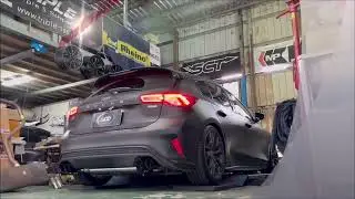 Ford Focus MK4 1.5T OPF with RES Exhaust delete OPF ss304 downpipe+valve catback sound check