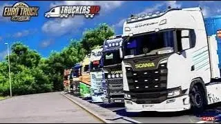 ETS 2 TRUCKERSMP CON MI EMPRESA DUENDE TRANSPORT | DuendeSpain