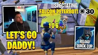 Faxuty AMAZED When Spectating PeterBot INSANE Clutch in Reload Quick Cup