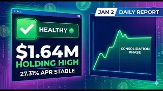 DexFi Daily Health Report: $1.64M Fund & Consolidation Analysis (Jan 2)