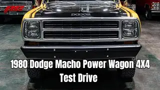 *SOLD* 1980 Dodge Macho Power Wagon ​T​est Drive-4X4-360-Automatic-AC