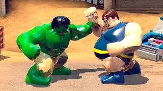 Hulk VS Blob LEGO Marvel Super Heroes MOD