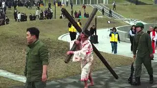 20230407 제주 4.3사건 75주년을 추모하는 제주교구 성금요일 십자가의 길 '동백꽃 실어 하늘로'