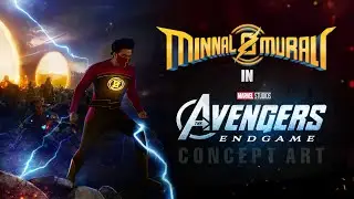 Minnal Murali In Avengers Endgame⚡️,Picsart Editing/Y it youtube