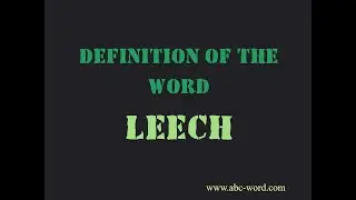 Definition of the word 