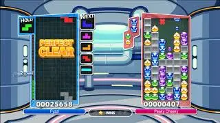 QUADRUPLE Perfect Clear Didn't Kill Puyo WTF?! (Puyo Puyo Tetris) #tgm_series