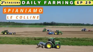 ** MAXI SPIANAMENTI POST ALLUVIONE ** | 3 JOHNDEERE 2 NEWHOLLAND | daily farming 29