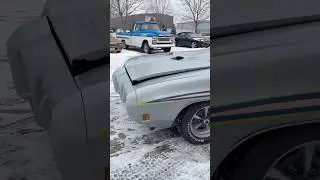 Classic Muscle Car CAUGHT in the Snow!❄️