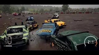 Wreckfest (2025 Gameplay) [Fairfield Mud Pit] Gold Cup Event 2nd Try + Replay