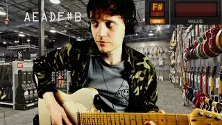Настройка электрогитары в строе Drop A