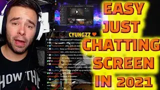 Easy Just Chatting Screen in 2021 - IN UNDER 9 MINUTES
