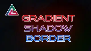 photoshop gradient  I photoshop border I photoshop shadow