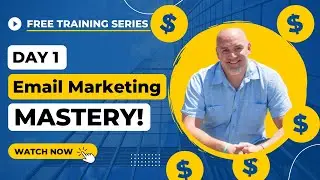 FREE Email Marketing Course For Beginners Day 1 - HOW TO SEND EMAILS & MAKE MONEY!!