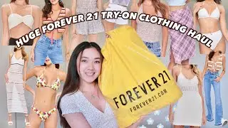 HUGE FOREVER 21 TRY-ON CLOTHING HAUL 2022 | *not sponsored* & HONEST REVIEW! (Summer/Back To School)