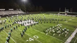 Westlake High School Marching Band performs on 3News for Friday Football Fever