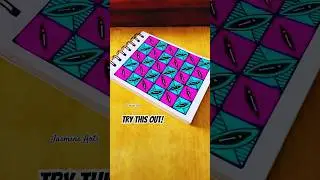 Colour zentangle art🌈#art #zentangle #satisfying