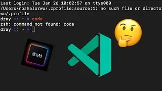 How to fix Visual Studio Code Insiders Command Not Found on Apple Silicon M1 for Developers