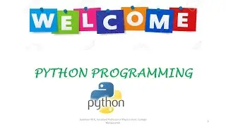 BSc Python In Short -Live Session: Introductory Level (Malayalam)