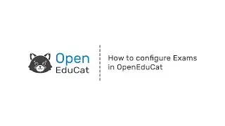 How to configure Exams in OpenEduCat