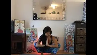 55-Minute Gentle WOMB YOGA for Strength & Release