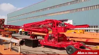 Jiuhe Trailer Concrete Pump Mobile Concrete Pump for Sale