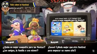 Splatoon 3 SPLATFEST Team Family before it ends!