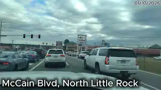 Driving in Little Rock Arkansas #LittleRock #drivingmusic