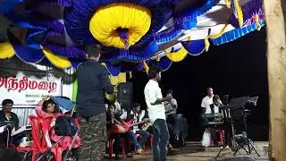 South Chennai music maima pugal gana sudhagar program@Aathurai village