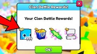 CLAIMING #1 CLAN REWARDS in Pet Simulator 99! (Huge Pixel Shark)