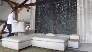 Isla-Schlafsofa einfach ausgeklappt