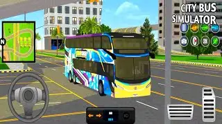 City Bus 3d Driving Simulator - Bus Simulator Ultimate Video | Bus Simulator Extreme Road Gameplay 