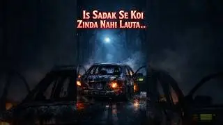 😱💀Is Sadak Se Koi Zinda Nahi Lauta&hellip; 😱🚗 | Haunted Road Short #shorts #HauntedRoad #viralhorror #ai