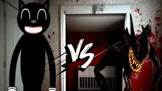 CARTOON CAT Vs Beast Bendy BENDY THE DEMON ADDON in Minecraft PE 
