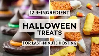 12 3-Ingredient Halloween Treats for Last-Minute Hosting  #sharpaspirant  #halloweenfoodideas
