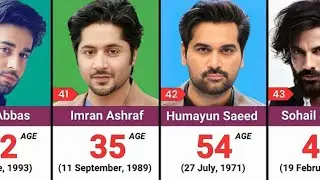 The Age Of Top Famous Pakistani Actors In 2025 | Real Age