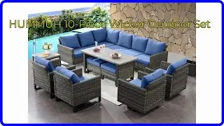 REVIEW (2025): HUMMUH 10-Piece Wicker Outdoor Set. ESSENTIAL details.