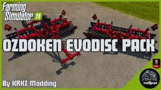 OZDOKEN EVODISC PACK by KRKZ Modding | Farming Simulator 25 | FS 25