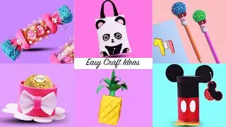 6 EASY CRAFT IDEAS | Craft Ideas | DIY Crafts