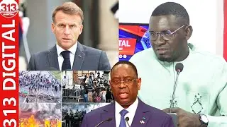 &laquo;li dalone Macky ci fin mandat wam moko dal&raquo; Manifs en France, Thioune juriste r&eacute;v&egrave;le sur Macron
