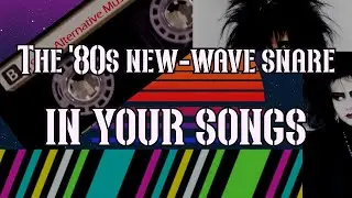 New-wave dark-rock snare sound Tutorial