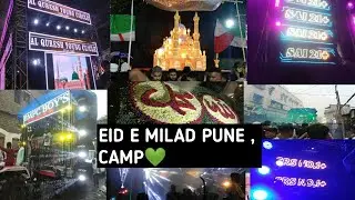 EID E MILAD PUNE💚 || Julus Pune || Bhawani Peth Camp || Zeevlogs ||