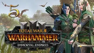 DEFENDING THE WITCHWOOD! Total War: Warhammer 3 Immortal Empires Campaign #5 - Sisters of Twilight