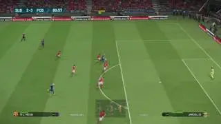 Lionel Messi Goal From Kickoff - Pes 2017
